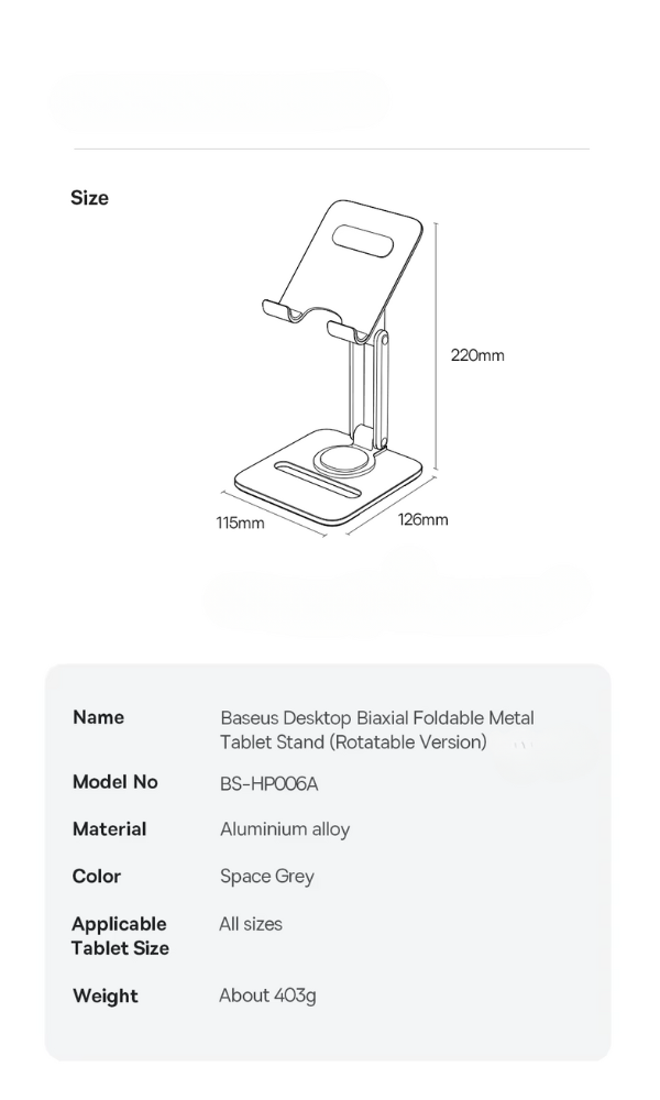 Suporte para Tablet e Celular - Inova Gyn