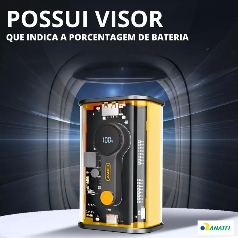 Power Bank 10.000 mAh Turbo - Inova Gyn