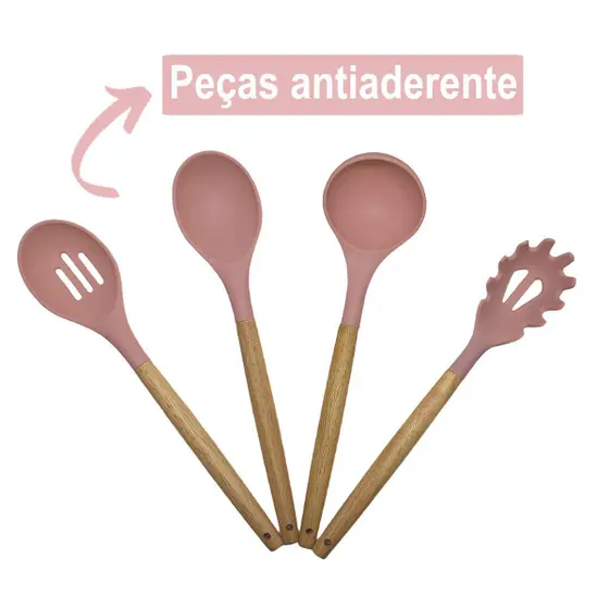 Jogo de Utensílios de Cozinha 12Pçs - Inova Gyn